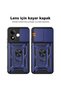 غطاء متوافق مع هاتف Xiaomi Redmi Note 17 5G، مقاوم للصدمات، باللون الأزرق الداكن. - 2