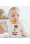 BK Kids "The Owner Is Coming" Designer Baby Bodysuit, Bodysuit, and Bib Gift Set - Model 1, Sizes 6–9 - 3