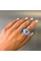 18Kt Gold Diamond Strawberry Ring Size 54 DR1Y203 - 2