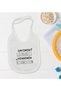 BK Kids "My Uncle's Pride and Joy" Design White Baby Bib - 1