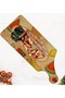 Rectangular Natural Wood Serving and Presentation Plate with Fruit Design, Model 2 - 4