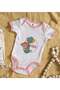 BK Kids Tizes Girl's Design Pink Baby Bodysuit-1, 9–12 Months