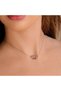 Crown Necklace in 18Kt Pink Gold with Black Diamonds & Ruby | 0.22 ct Black Diamonds DN1Y104 - 2