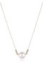 , Necklace, Diamante Stones and 10mm White Pearl, Elegant Chic Design