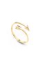 Diamond Arrow Ring in 18Kt Gold, Size 54 DR1Y168