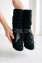 Women's Genuine Suede Band-Style Scarf-Detail Boots - 3