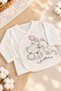Girl Baby 5-Piece Hospital Discharge Set in a Box, Newborn Cotton, 0–3 Months, 50–56 cm - 5