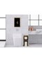 BK Home Natural Solid Wood Toilet Paper Holder and Decorative Retro Wooden Picture Frame Set-14