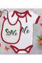 BK Kids Smile Red Baby Bodysuit and Bib Gift Set-2, 12–18 Months