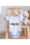 BK Kids "Hayirdur" Design Blue Baby Bodysuit and Bib Gift Set-1, 0–3 Months - 5