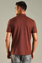 Mens Solid Regular Fit Cotton Polo T-Shirt - 2