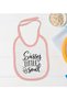 BK Kids "Sassy Little Soul" Design Pink Baby Bodysuit and Bib Gift Set-1, 9–12 Months - 3