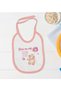 BK Kids "My Uncle Loves Me the Most" Design Pink Baby Bodysuit and Bib Gift Set en123497 - 3