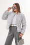 Navy Waterway Fur-Trimmed Coat - 4