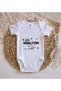 BK Kids "I'm from Rize—What Happened?" Printed White Baby Bodysuit-1, 12–18 months - 3