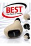 Mercedes W202/203/209/210/211 Automatic Gear Shift Knob, Beige Leather (ESPRIT)