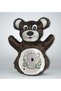 Brown Teddy Bear Pillow with a Cute Koala Design - 1