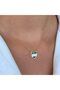 18Kt Gold Heart of Union Necklace with Enamel N1YEN6 - 3