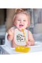 BK Kids "I'm Going to Be a Pilot" Design Pink Baby Bib - 1 - 2