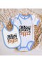 BK Kids "Mommy Needs A Coffee" Design Blue Baby Bodysuit and Bib Gift Set-1, 12–18 months - 2