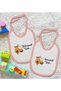 BK Kids "Grandma and Dad's Honey" Design 2-Pack Pink Baby Bibs - 1 en127069 - 2