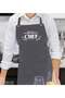 Professional Best Chef Designed Anthracite Kitchen Apron, Cook Apron, Chef Apron, Home Gift - 2