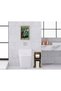 BK Home Natural Solid Wood Toilet Paper Holder and Decorative Retro Wooden Picture Frame Set—6