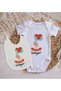 BK Kids "The Owner Is Coming" Designer Baby Bodysuit, Bodysuit, and Bib Gift Set - Model 1, Sizes 6–9 - 2