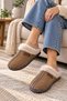 Women's Plush House Slippers with Fur-Lined Design—Heat-Retaining, Cozy Winter Slippers, House Shoes - 2