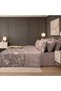 Vento Satin Duvet Cover Set, Double Size, 4Y D K, Coffee - 4
