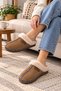 Women's Plush House Slippers with Fur-Lined Design—Heat-Retaining, Cozy Winter Slippers, House Shoes - 3