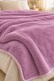 Double Welsoft Blanket 220X240 Large Size Blanket Soft Soft Textured - 4