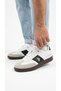6F XENA 6PR Men's Retro Court Sneaker with Suede Toe, Laces, and Rubber Sole—Casual, Comfortable Athletic Sneakers
