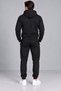 Men's, Black, Relaxed Fit, Premium Double-Face Fabric, Hooded, Soft-Textured, Zipper-Front, Modern and Stylish Men's Sweatsuit - 3