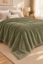 Double Welsoft Blanket 220X240 Large Size Blanket Soft Soft Textured - 6