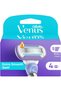Swirl Flexiball Women's Razor Blade Refills, 4 Count