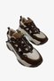 Setya Women's Athletic Sneakers Casual - Brown Suede - 4