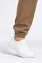 Women's Brown 3-Ply Sweatsuit Set with Hood and Kangaroo Pockets, Super Soft with Fleece-Lined Insulation - 6