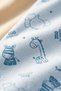 100% Natural Cotton Long-Sleeved Baby Bodysuit - Giraffe Print, Soft-Textured Fabric, Non-Irritating - 2