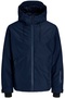 12299783 Men's Outdoor Jacket, Hooded, Zippered Pocket, Lined, Transitional Softshell, Casual, Regular Fit, Stylish
