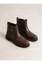 JORMES Genuine Leather Women's Orthopedic Boots with Double Zippers - 5
