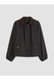 From UZG STORE: A Velvet Robe-Square Neck Checked Embroidered Women's Jacket for Fashion-Conscious Women - 7