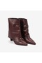 Hawen Angels Women's Rubber Sole Genuine Leather 6cm Heeled Boots 70111 - 3