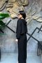Modal Ruched Sweatshirt and Pants Set SUN620 - 2