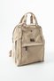 Unisex Water Resistant Crinkle Fabric Multi-Eye Laptop School and Backpack - 2