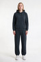 3-Ply 2-Piece Women's Sweatsuit Set with Hooded Sweatshirt and Sweatpants, Fleece-Lined - 4