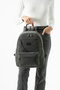 DAILY Water-Resistant Crinkle Fabric Multi-Pocket School and Backpack - 3