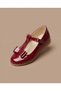 Girls' Orthopedic Ballet Flats with a bow detail under the toe - 2