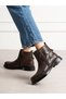 JORMES Genuine Leather Women's Orthopedic Boots with Double Zippers - 7
