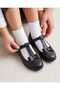 Girls' Orthopedic Ballet Flats with a bow detail under the toe - 3